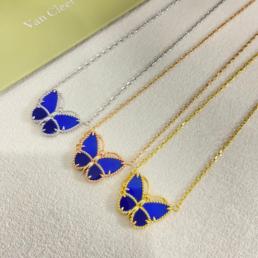 [Royal&Vicky] 2026 NEW LUCKY BUTTERFLY 1 MOTIFS NECKLACE