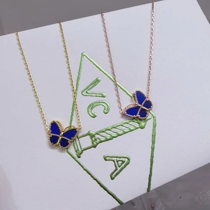[Royal&Vicky] 2026 NEW LUCKY BUTTERFLY 1 MOTIFS NECKLACE