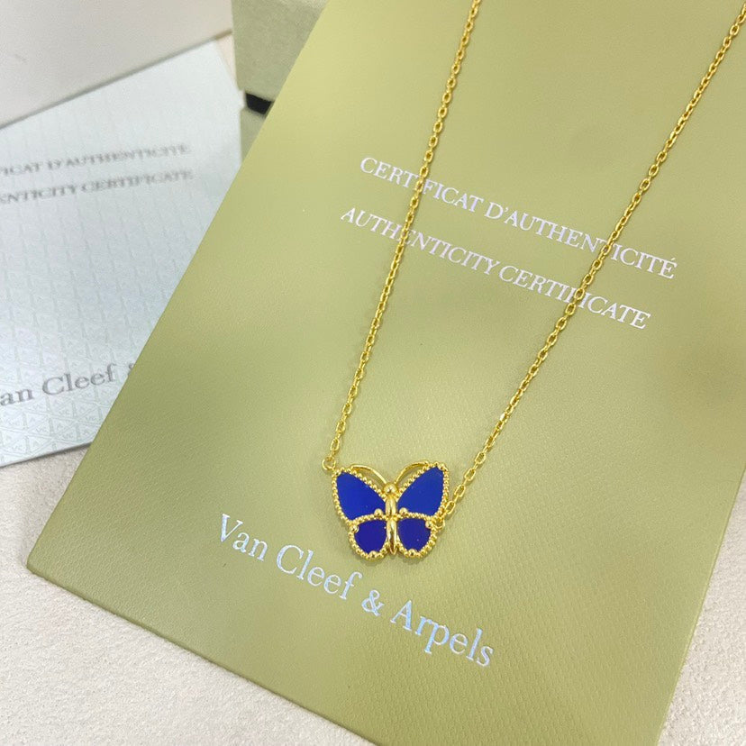 [Royal&Vicky] 2026 NEW LUCKY BUTTERFLY 1 MOTIFS NECKLACE