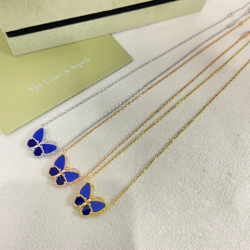 [Royal&Vicky] 2026 NEW LUCKY BUTTERFLY 1 MOTIFS NECKLACE
