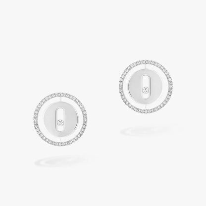 [Royal&Vicky]Lucky Move Diamond Earrings
