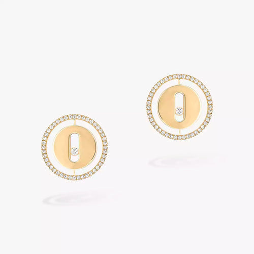 [Royal&Vicky]Lucky Move Diamond Earrings