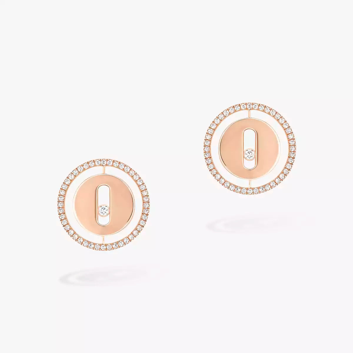 [Royal&Vicky]Lucky Move Diamond Earrings