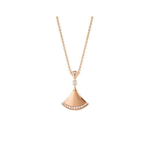 [Super]DREAM NECKLACE PINK GOLD DIAMOND