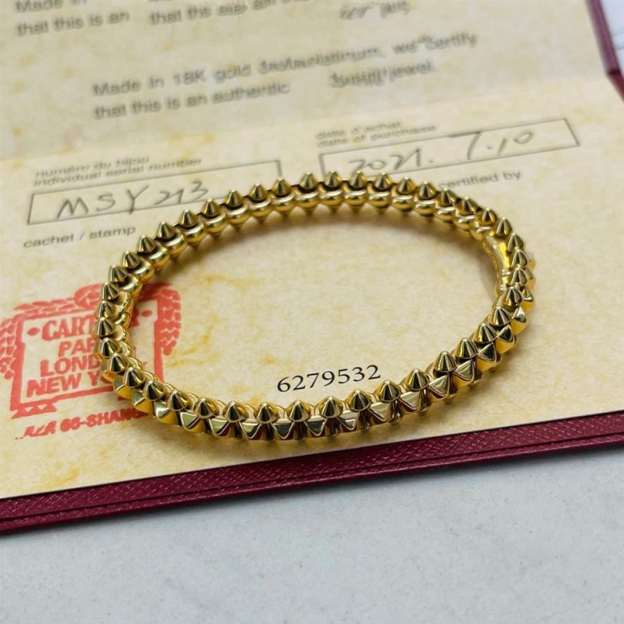 [Royal&Vicky]CLASH GOLD BRACELET