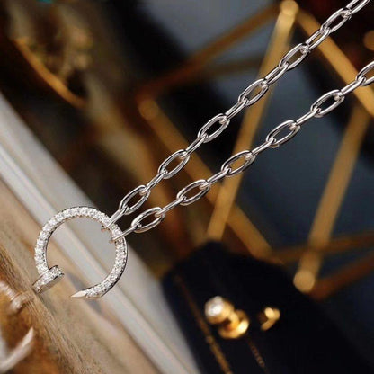 [Royal&Vicky]JUSTE NECKLACE DIAMONDS