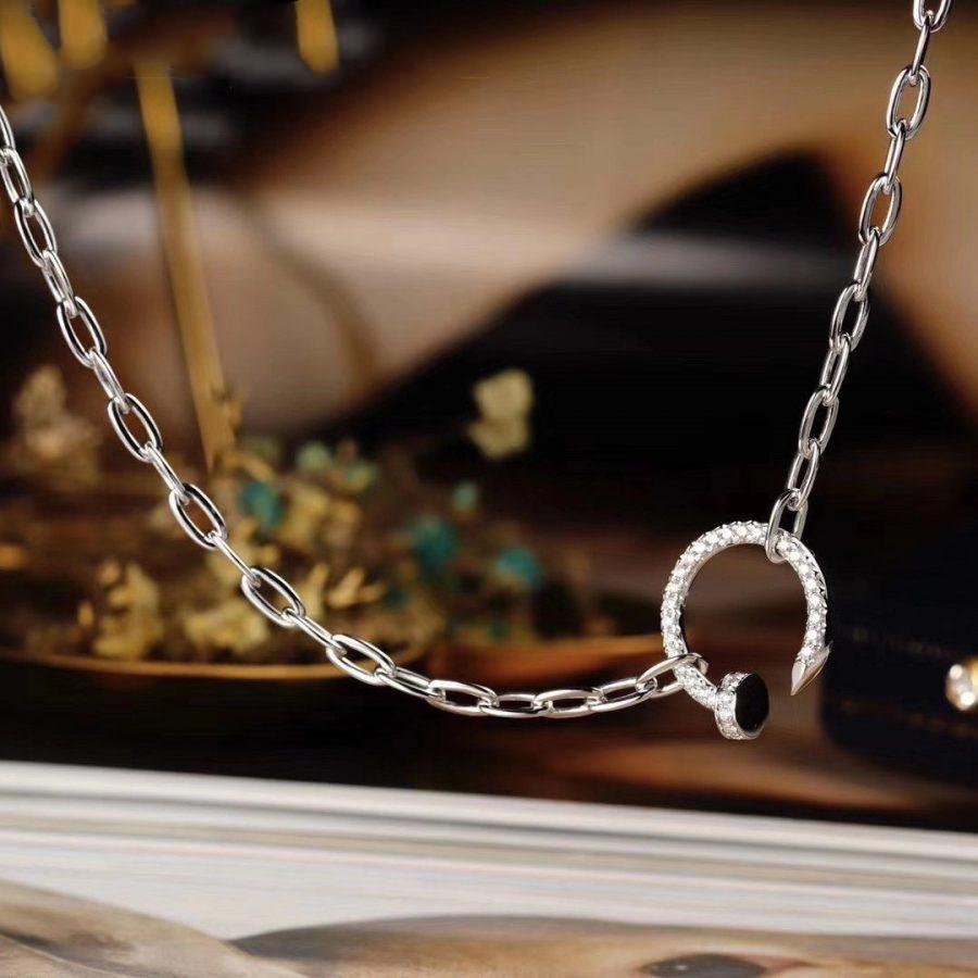 [Royal&Vicky]JUSTE NECKLACE DIAMONDS
