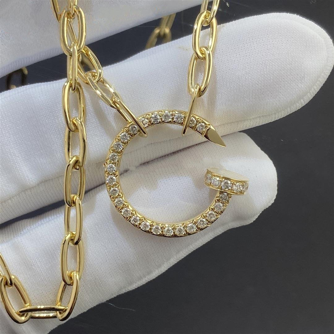[Royal&Vicky]JUSTE NECKLACE DIAMONDS