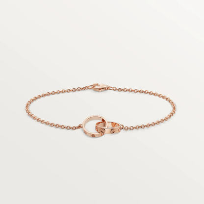 [Royal&Vicky]LOVE BRACELET DOUBLE RING