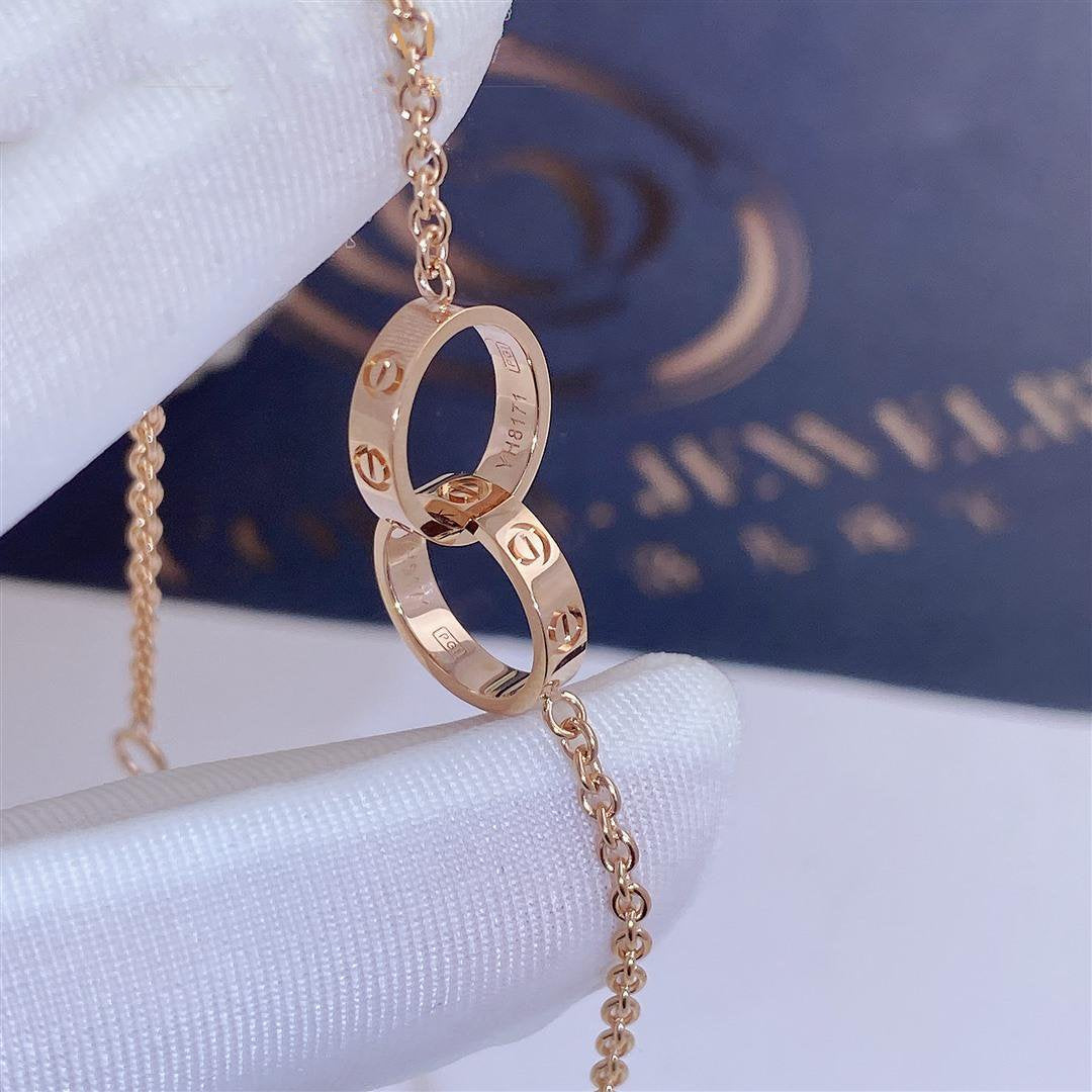 [Royal&Vicky]LOVE BRACELET DOUBLE RING