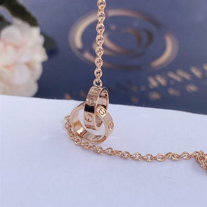 [Royal&Vicky]LOVE BRACELET DOUBLE RING