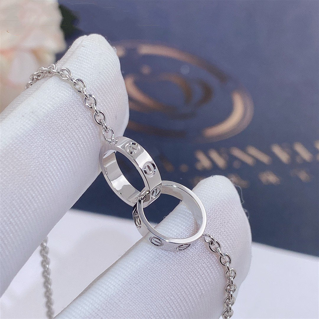 [Royal&Vicky]LOVE BRACELET DOUBLE RING