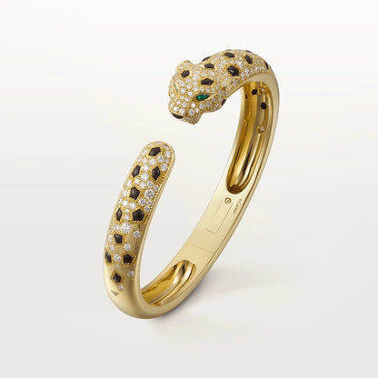 [Royal&Vicky]PANTHERE BIG BRACELET DIAMONDS