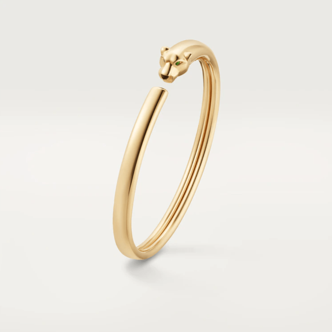 [Royal&Vicky]PANTHERE GOLD OPEN BRACELET
