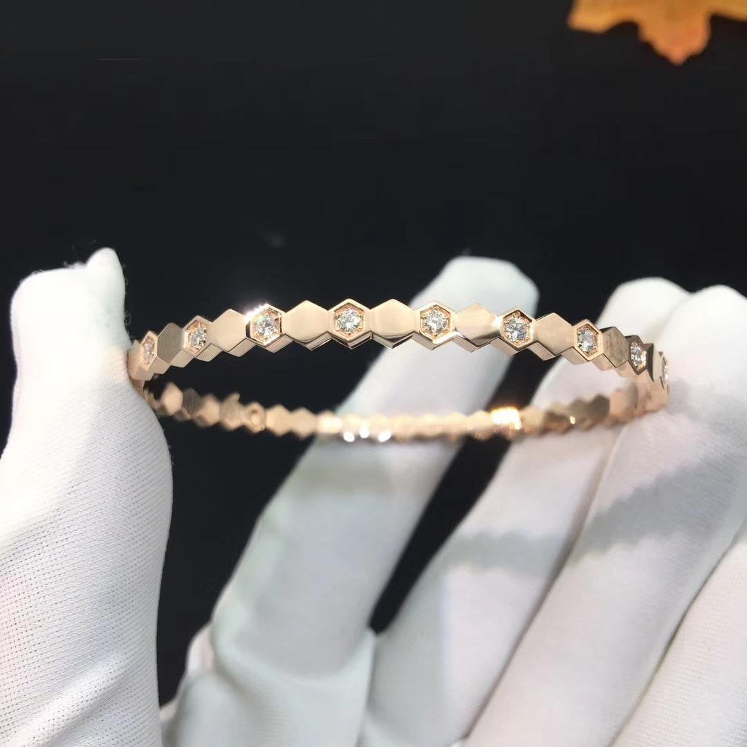 [Royal&Vicky]BEE LOVE SILVER DIAMOND BRACELET