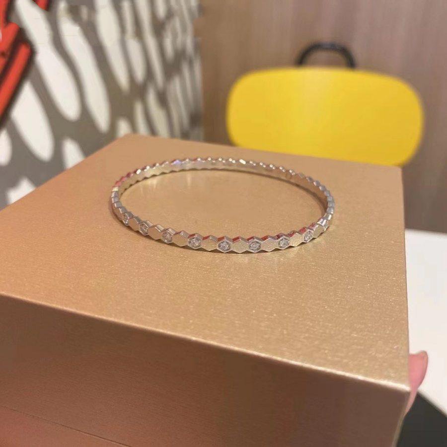[Royal&Vicky]BEE LOVE SILVER DIAMOND BRACELET