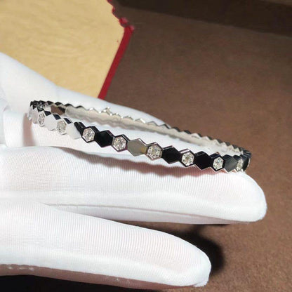 [Royal&Vicky]BEE LOVE SILVER DIAMOND BRACELET