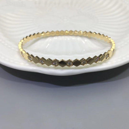 [Royal&Vicky]BEE LOVE GOLD DIAMOND BRACELET