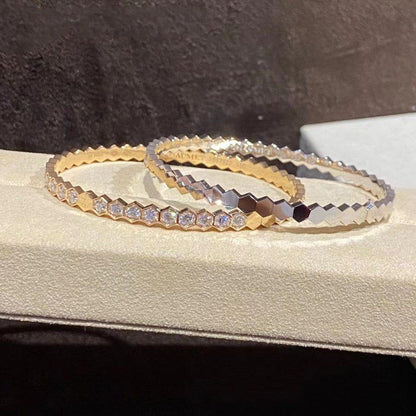 [Royal&Vicky]BEE LOVE GOLD BRACELET FULL DIAMOND