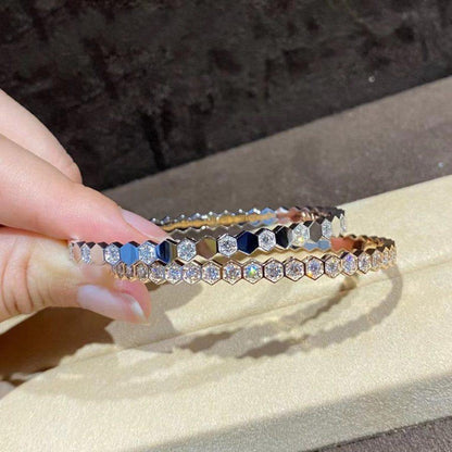 [Royal&Vicky]BEE LOVE GOLD BRACELET FULL DIAMOND