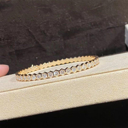 [Royal&Vicky]BEE LOVE GOLD BRACELET FULL DIAMOND