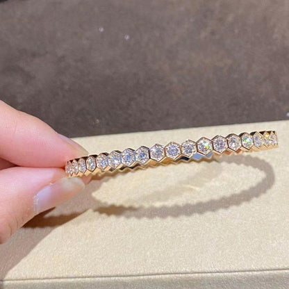 [Royal&Vicky]BEE LOVE GOLD BRACELET FULL DIAMOND