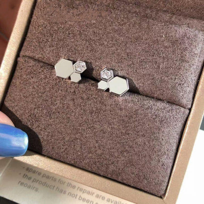 [Royal&Vicky]BEE LOVE SILVER DIAMOND EARRINGS