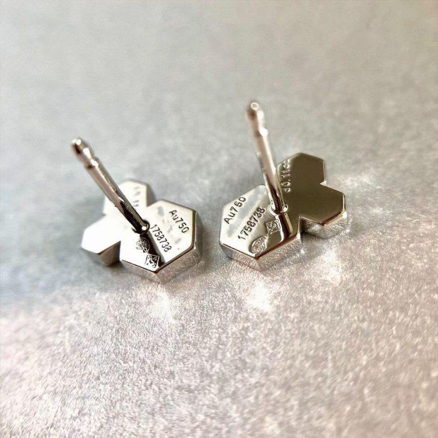[Royal&Vicky]BEE LOVE SILVER DIAMOND EARRINGS