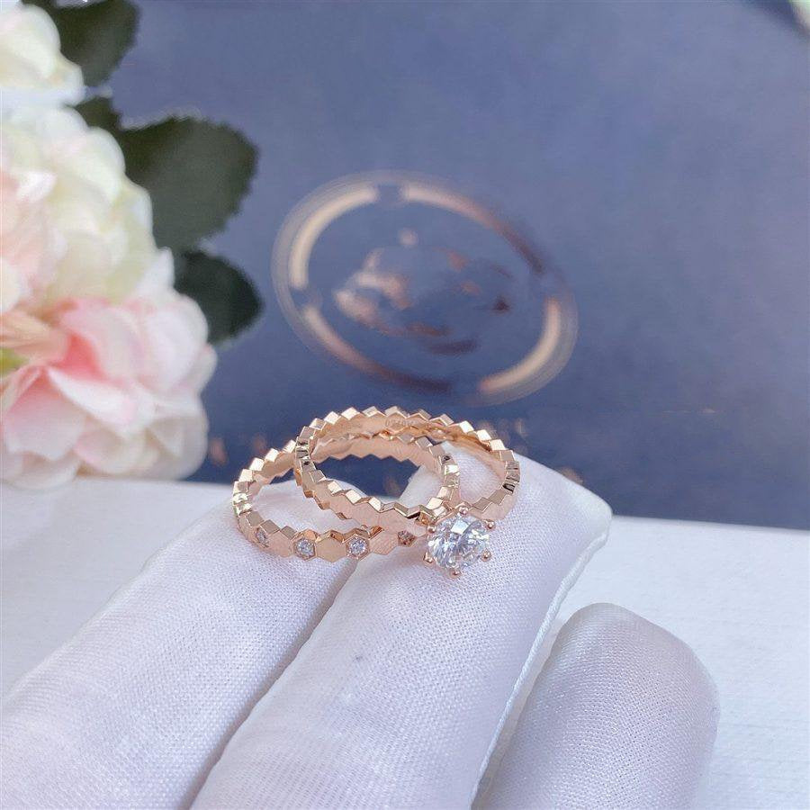 [Royal&Vicky]BEE LOVE RING PINK GOLD DIAMOND