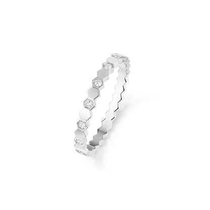 [Royal&Vicky]BEE LOVE RING SILVER DIAMOND