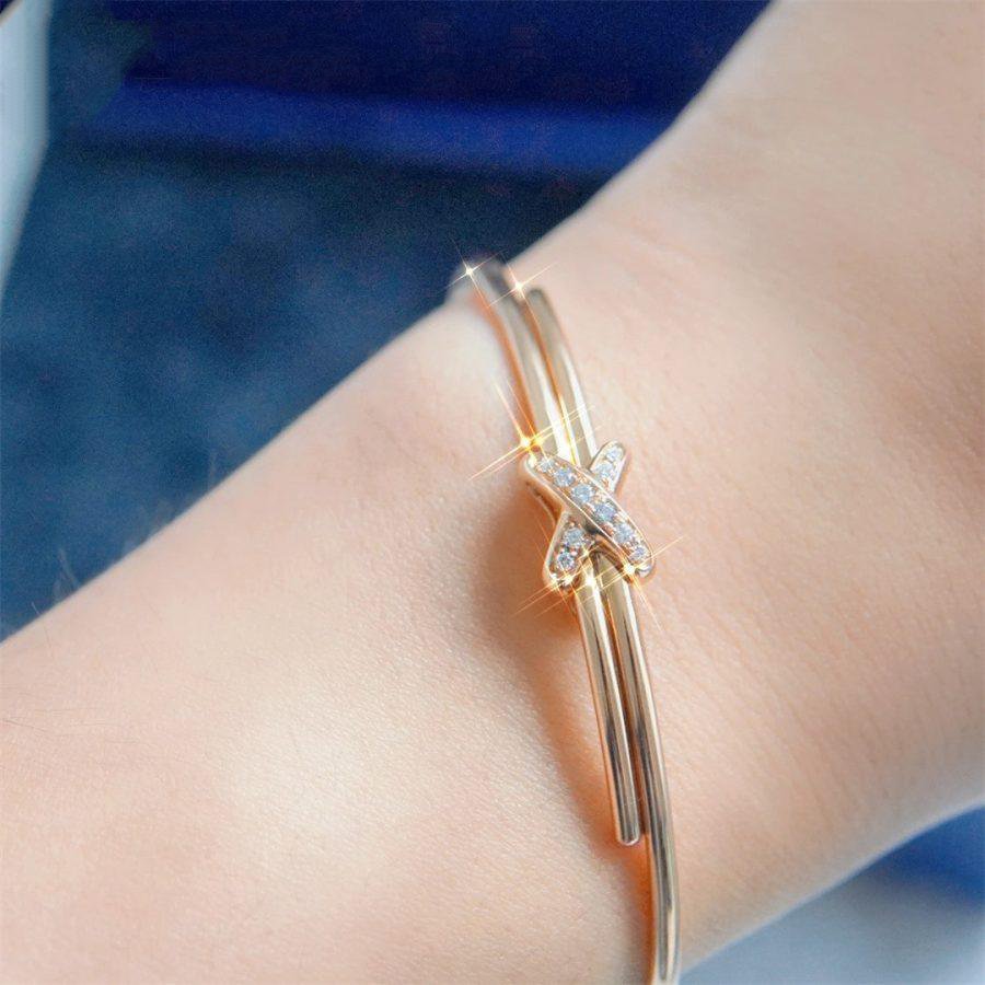 [Royal&Vicky]JEUX DE BRACELET PINK GOLD DIAMONDS