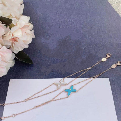 [Royal&Vicky]JEUX BRACELET TURQUOISE PINK GOLD 1 DIAMOND