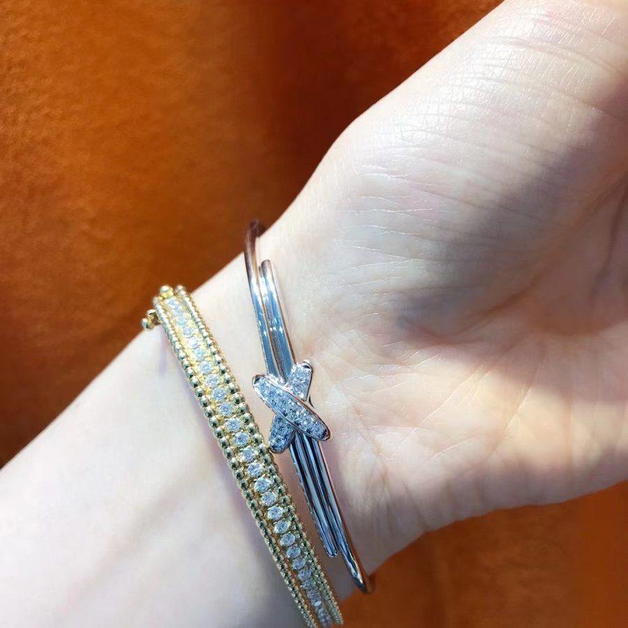 [Royal&Vicky]JEUX DE BRACELET SILVER DIAMONDS