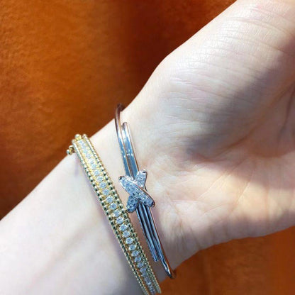 [Royal&Vicky]JEUX DE BRACELET SILVER DIAMONDS