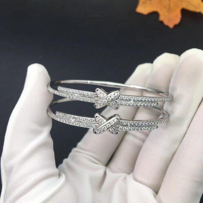 [Royal&Vicky]JEUX DE BRACELET DIAMONDS SILVER