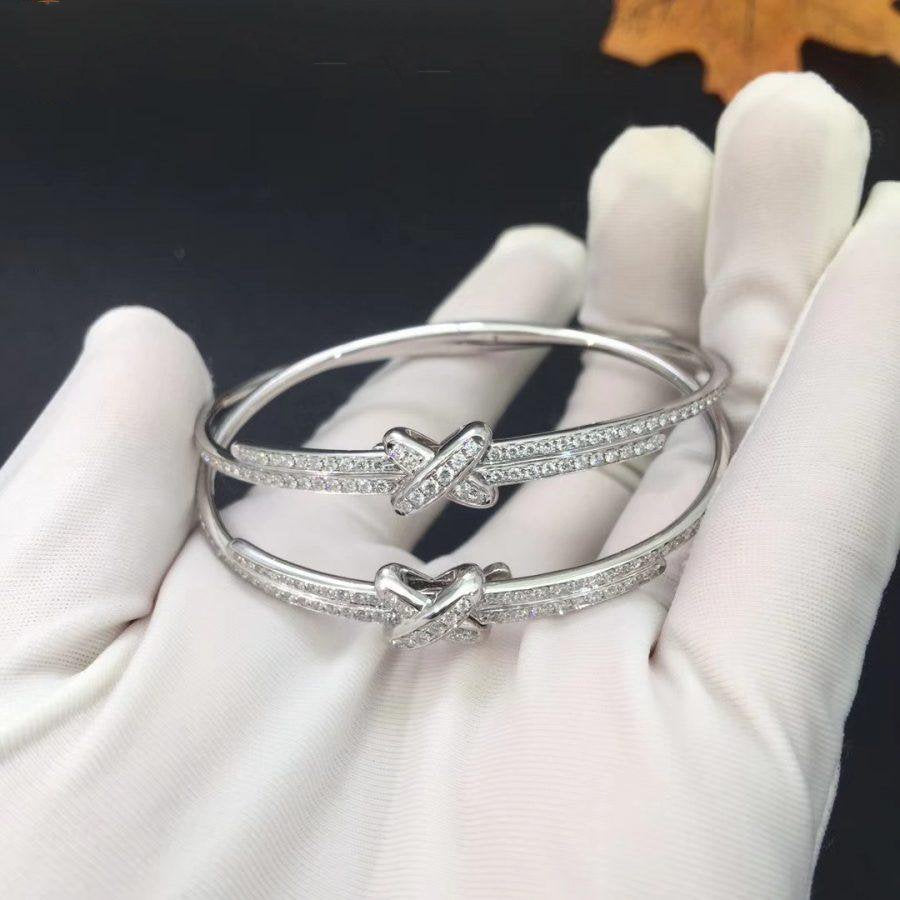 [Royal&Vicky]JEUX DE BRACELET DIAMONDS SILVER