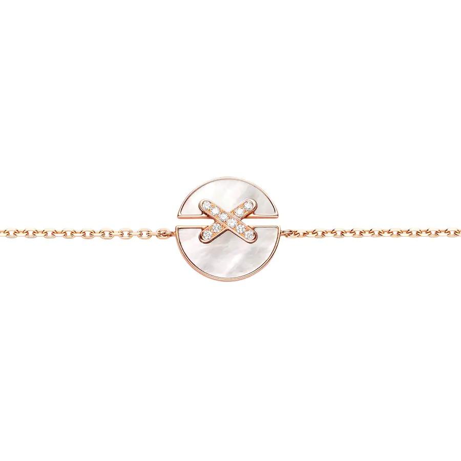 [Royal&Vicky]JEUX DE BRACELET MOP PINK GOLD DIAMONDS