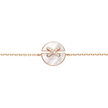 [Royal&Vicky]JEUX DE BRACELET MOP PINK GOLD DIAMONDS