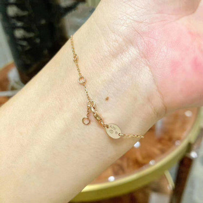 [Royal&Vicky]JEUX DE BRACELET MOP PINK GOLD DIAMONDS