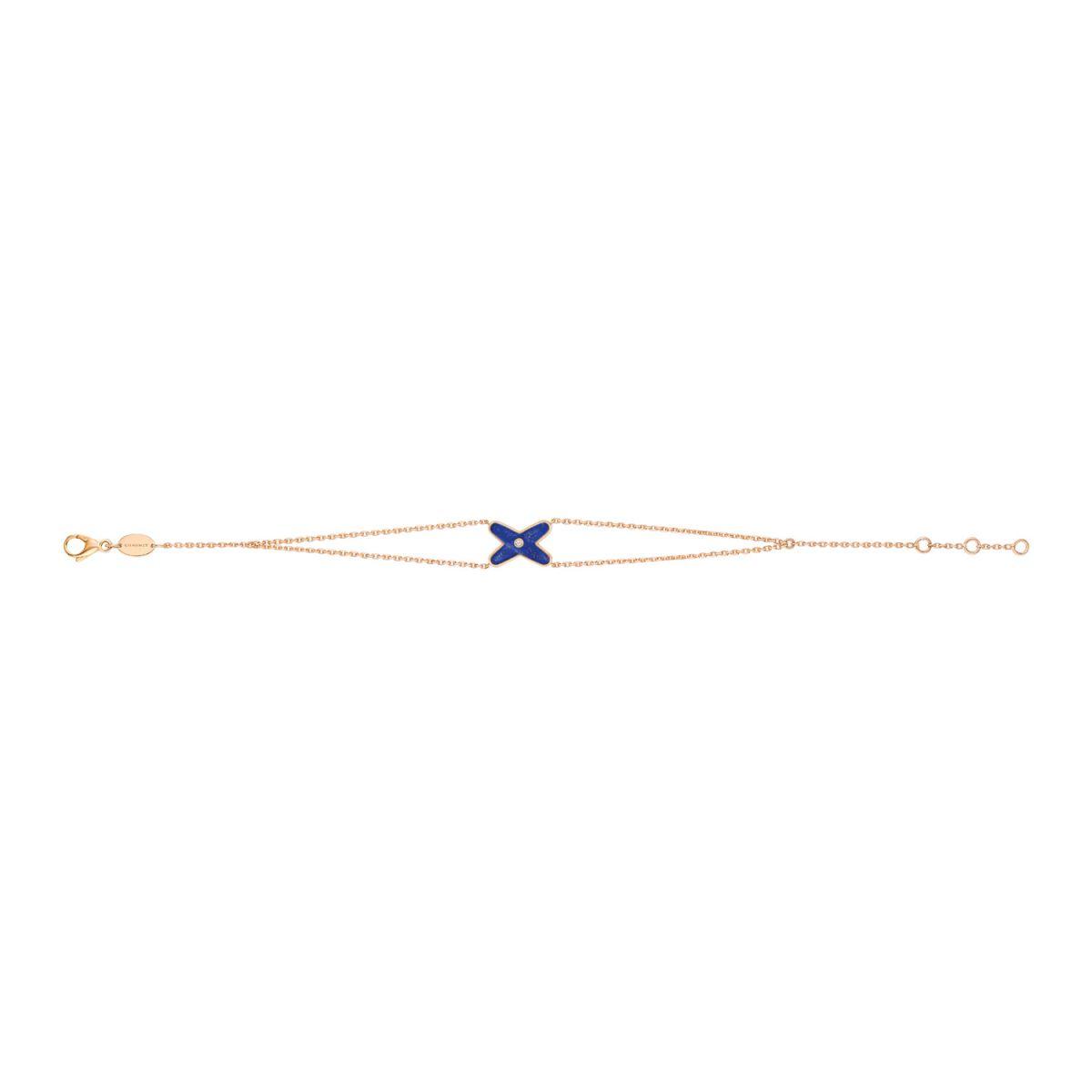 [Royal&Vicky]Hollow Design Four-Leaf Clover Flower Shape Bracelet