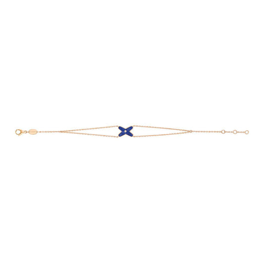 [Royal&Vicky]Hollow Design Four-Leaf Clover Flower Shape Bracelet