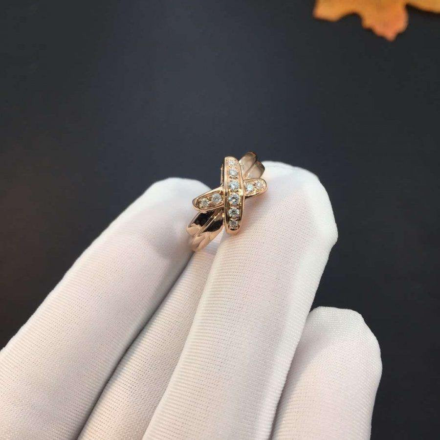 [Royal&Vicky]JEUX DE PINK GOLD DIAMOND RING