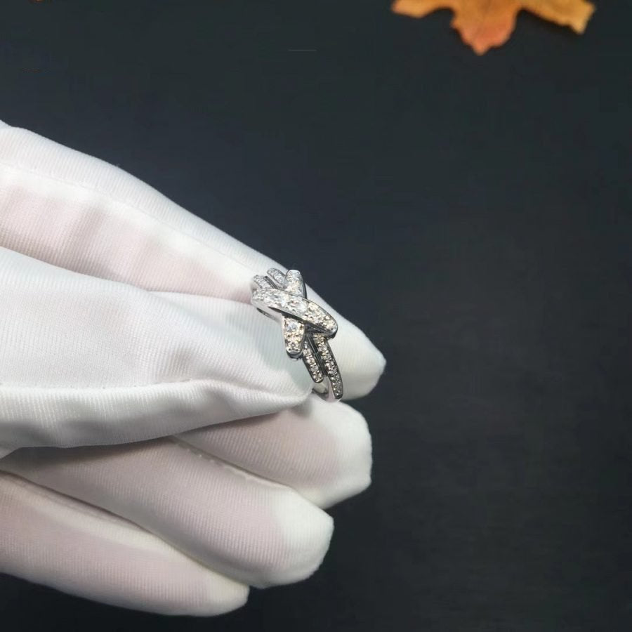 [Royal&Vicky]JEUX DE SILVER DIAMOND RING