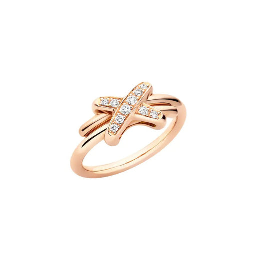 [Royal&Vicky]JEUX DE PINK GOLD DIAMOND RING