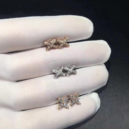 [Royal&Vicky]JEUX DE DIAMOND EARRINGS