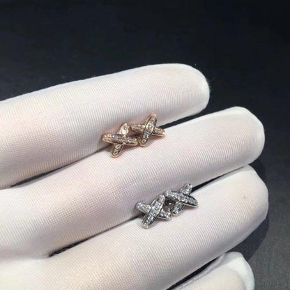[Royal&Vicky]JEUX DE DIAMOND EARRINGS