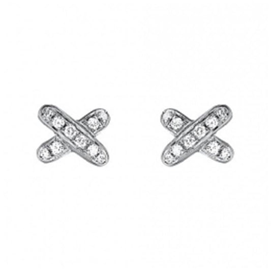 [Royal&Vicky]JEUX DE DIAMOND EARRINGS
