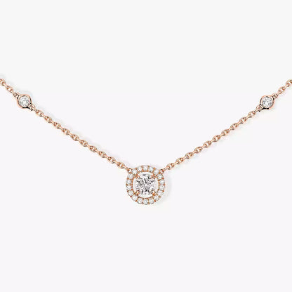 [Royal&Vicky]Diamond Necklace 0,20ct Brilliant Shape Joy