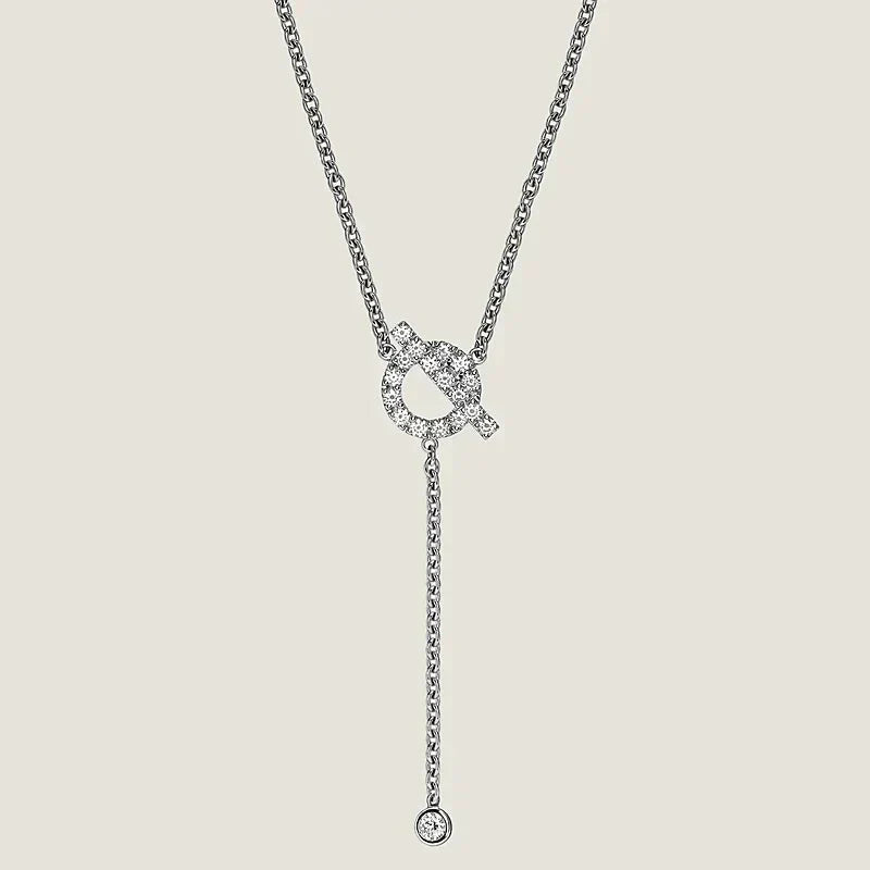 [Royal&Vicky]FINESSE SILVER DIAMOND NECKLACE