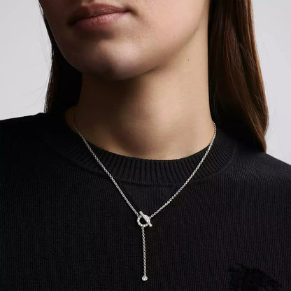 [Royal&Vicky]FINESSE SILVER DIAMOND NECKLACE